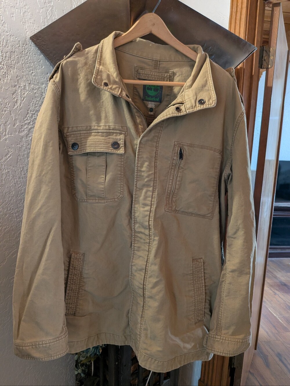 Timberland Men's Tan Field Jacket Size XXL